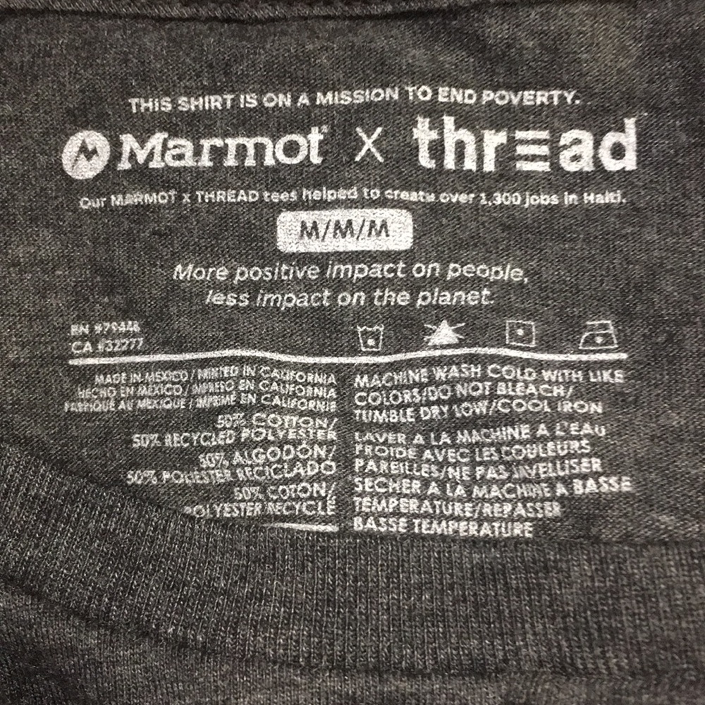 Marmot t shirt - Picture 5 of 5